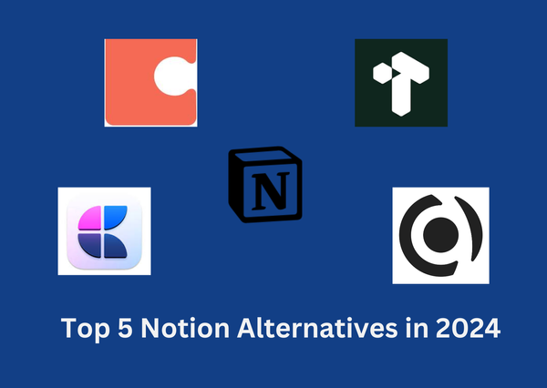 Notion: Top 5 alternative in 2024