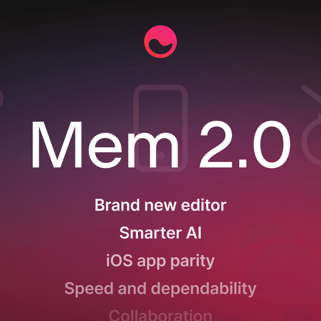 Image of: Why I am so excited about Mem 2.0?